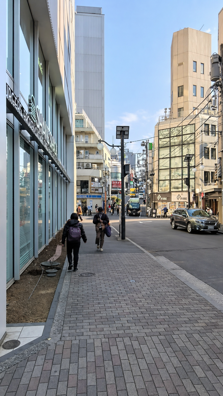 SHAKE SHACK アトレ恵比寿店 を過ぎた道順